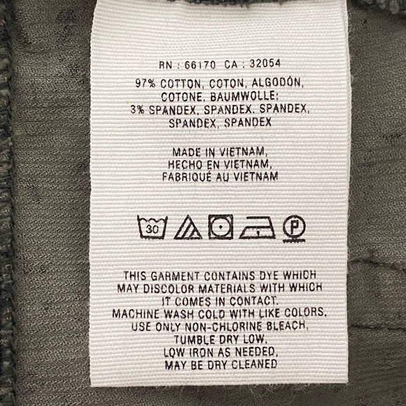 Anthro Pilcro SERIF Damask Print Micro Cords SZ 27 - Picture 10 of 10